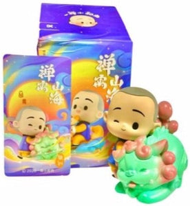 Little Zen Monk #8 Jing Yao (Essential), By Bejing Pop Mart,  3"- 4" Tall, Vinyl Resin Blind Box Figurine