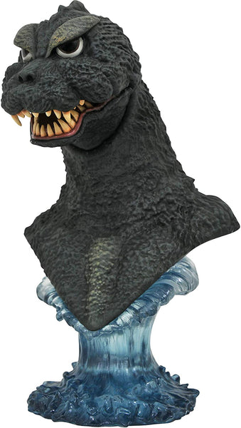 Godzilla 64 Legends By Diamond Select Toys, 1/2 Scale Resin Bust, From Godzilla vs Mothra