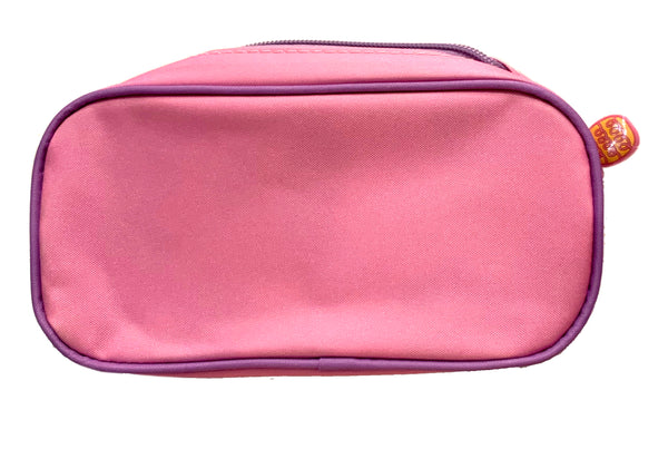 Hello Kitty Clear Front Bag, Made of Thick, Soft Plastic and Strong Water Resistant Nylon, 8"x 4"x 2"