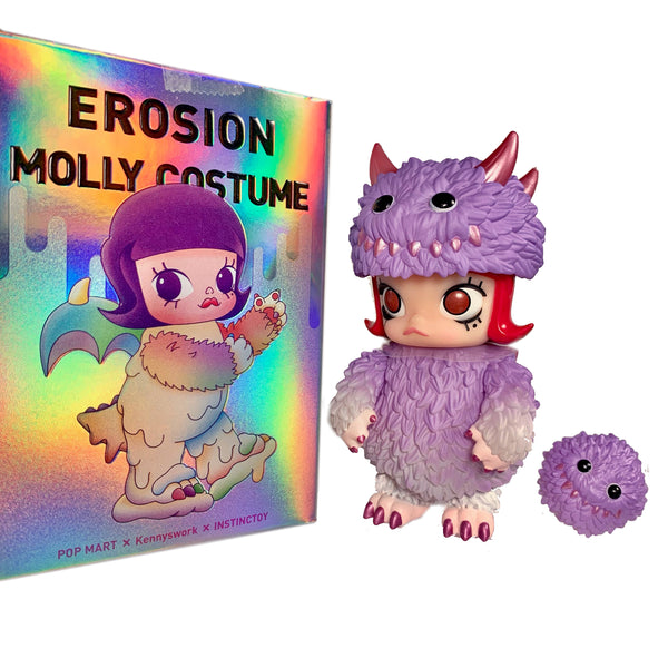Erosion Molly Costume Series, FLUFFY MOLLY, 4" Tall, Molly x Instinctoy, 2021 by Popmart