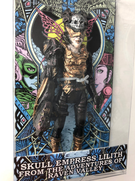 Skull Empress Lilith with EFP Blaster Arm 4” Figure in Resealable Window Box
